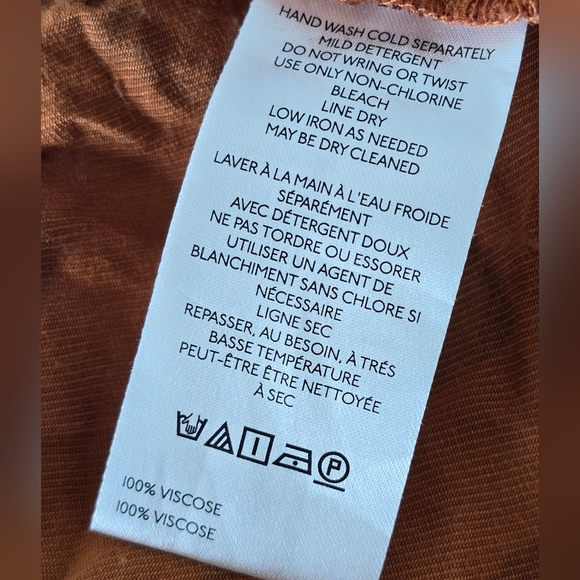 Anthropologie Abstract Marble Print Wide Leg Pull On Pants Boho Resort Small - Picture 5 of 8